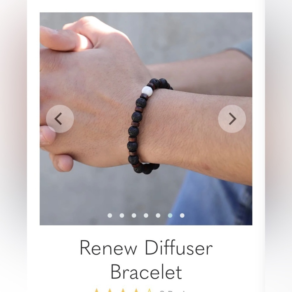 VITALITY - NEW - EXTRACTS RENEW DIFFUSER BRACELET 8mm - Picture 5 of 6
